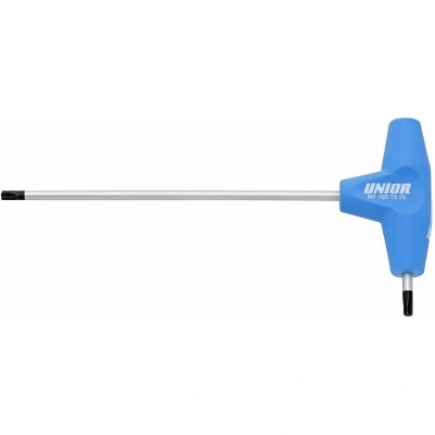 Image of tx profile screwdriver with t handle: blue 9 ZFUN607174 Unior