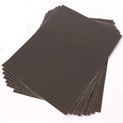 Image of Pack of 8 Assorted Grit Emery Cloth Sheets
