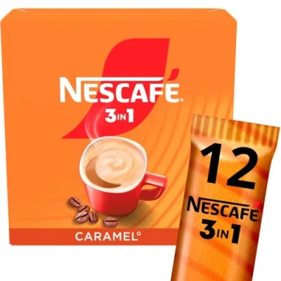 Image of NESCAFE 3 IN 1&#039;s Caramel (1 Pack 12 Drinks)