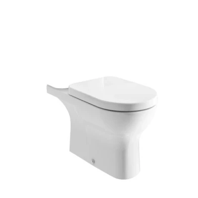 Image of Iflo Rhea Close Coupled Toilet Pan For Use With Dual Flush Cistern 6/4L C10128
