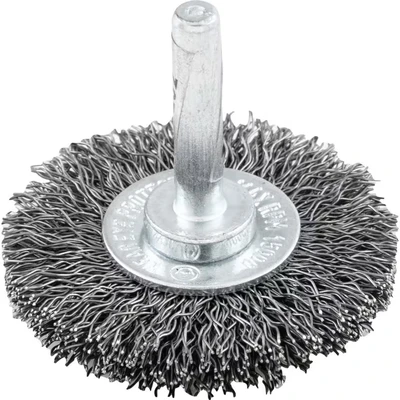 Image of York 50X10MM Shaft Mounted Rotary Wire Brushes 30SWG.