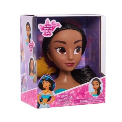Image of Just Play Disney Princess Jasmine Mini Styling Head