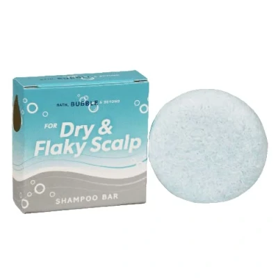 Image of Bath Bubble &amp; Beyond Solid Shampoo Bar Gift Boxed 50g (Blue Dry Flaky Scalp)