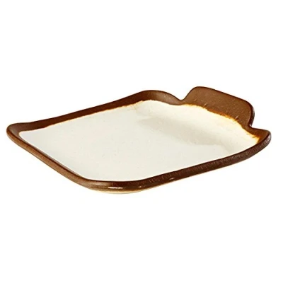 Image of APS Melamine Plate Crocker, Cream, 14 x 13 1 &quot;