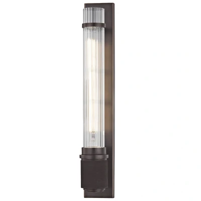 Image of Shaw 1 Light Wall Sconce Old Bronze