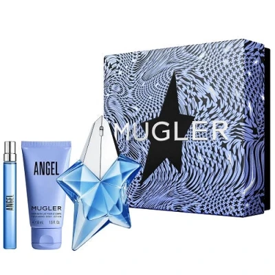 Image of Thierry Mugler Angel Gift Set 50ml EDP Refillable + 10ml Body Lotion