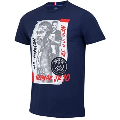 Image of Paris Saint Germain PSG T Shirt Neymar Jr Official Collection Men&#039;s Size XXL