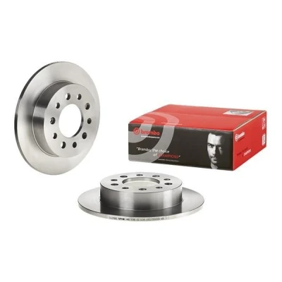 Image of ANR4983, SDB100830 Brake DISC BREMBO Coated LINE 08.7814.11 262mm 14mm 5 solid LAND ROVER: Freelander I Off Road