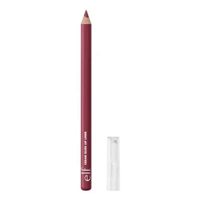 Image of e.l.f. Cream Glide Lip Liner, Highly Pigmented Pencil for Shaping &amp; Sculpting Lips, Semi Matte Finish, Vegan Cruelty Free, That Merlot Tho