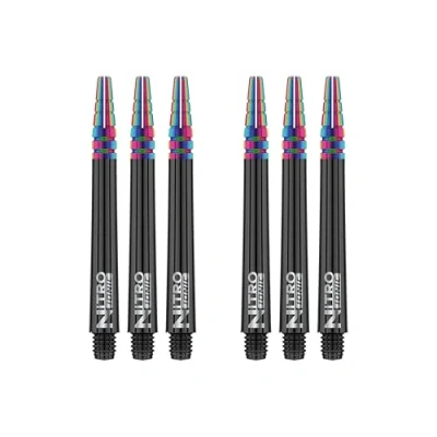 Image of RED DRAGON Nitrotech Ionic Medium Stems Black 2 sets per pack (6 in total)