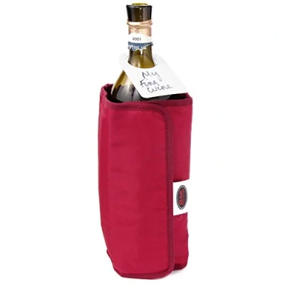 Image of Vinology Dual Wrap Wine Champagne and Prosecco Bottle Chiller Cooler Warmer