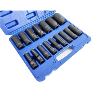 Image of Toolzone 16 Piece 1/2&quot;Deep Impact Socket Set 10 32