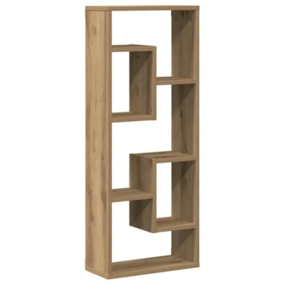 Image of vidaXL Wall Shelf Artisan Oak 36x16x90 cm Engineered Wood