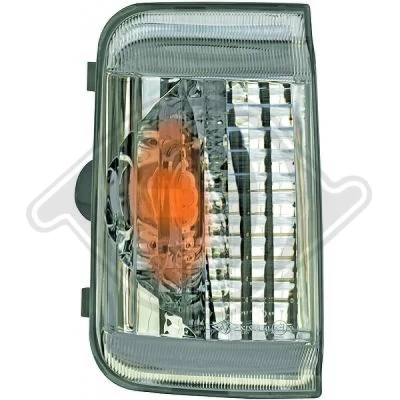 Image of 1688409580, 6325H3 Turn Signal DIEDERICHS 3484029 Left Exterior Mirror without bulb holder W16W PEUGEOT: Boxer Van, Platform / Chassis