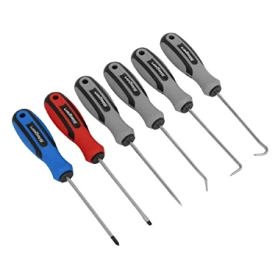 Image of Siegen Mini Pick &amp; Screwdriver Set 6pc