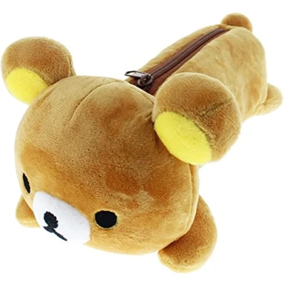 Image of Rilakkuma Plush Pencil Case School Pen Stationery Supplies Back to &amp; Gifts…