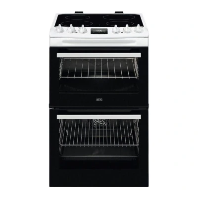 Image of AEG 5000 SurroundCook CCX1530ACW 55 cm Electric Ceramic Cooker White, White