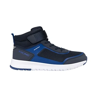 Image of Viking Aerial Mid Wp Walking Shoe, Dark Blue Cobolt, 3 UK