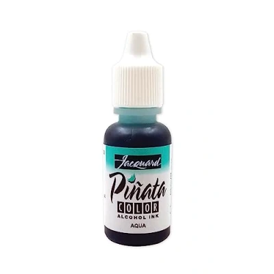Image of Jacquard Pinata Alcohol Ink Aqua Colour 1/2 fl oz 14.79ml