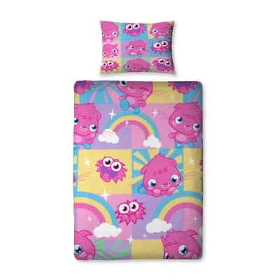 Image of Character World Moshi Monsters Poppet Single Rotary Duvet Set, Multi Color