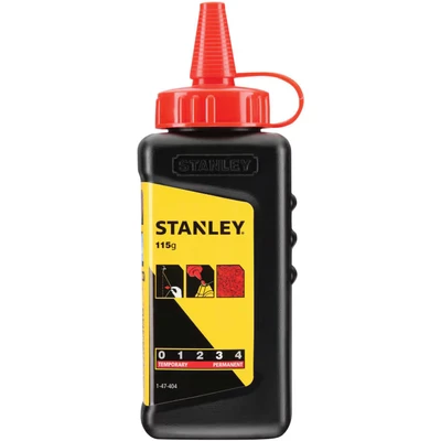 Image of STANLEY 115g Red Chalk Powder, 1 47 404