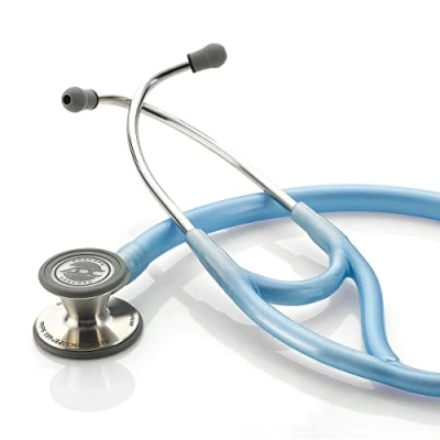 Image of ADC Adscope 601 Convertible Cardiology Stethoscope Metallic Ceil Blue