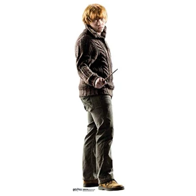 Image of Star Cutouts Ltd SC1963 Weasley Cardboard Cutout Small 92 cm Tall Harry Potter Party Theme, Ron Mini, Regular