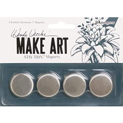 Image of Wendy Vecchi Make Art Stay Tion Magnets 1&quot;, 0, One Size