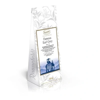 Image of Ronnefeldt Famous Earl Grey Flavoured Black Tea 100g [Mix]