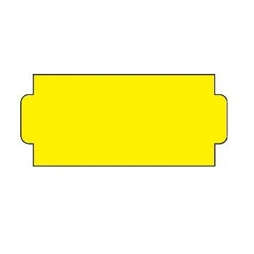 Image of NOR 24x11mm Yellow Peelable Labels (18k) for 3/9 D Price Gun