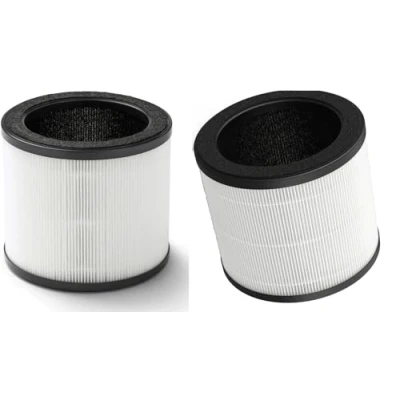 Image of Replacement Filter Compatible with Breville Air Purifiers BAP007 &amp; BAP009 360 3 in 1 True H13 HEPA Purifier Removes Up To 99.97% Dust, Smoke, Pollen More (2)