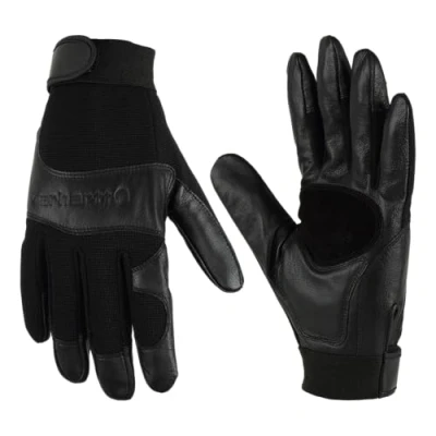 Image of Carhartt Men&#039;s The Dex Cold Weather Gloves, Black, S