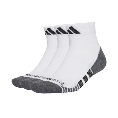 Image of adidas Performance Unisex 3 PACK Sports socks, Size: 11 11.5K, White/black