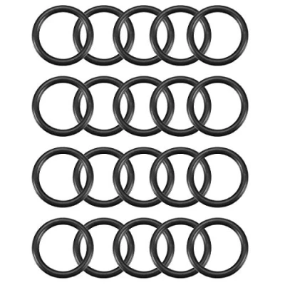 Image of sourcing map Nitrile Rubber O Rings, 17mm OD 13mm ID 2mm Width, Metric Sealing Gasket, Pack of 20