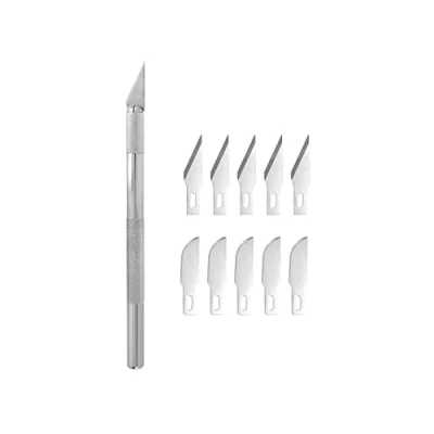 Image of Modelcraft Classic Craft Knife Set, Silver, #1