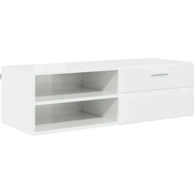Image of vidaXL TV Cabinet Concrete grey 100.5 x 39 30 cm Engineered wood