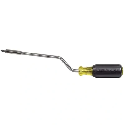 Image of Klein Tools 67100 Multi Screwdriver Set, 2 in 1 Interchangeable Rapi Driv with Phillips and Slottd Bits