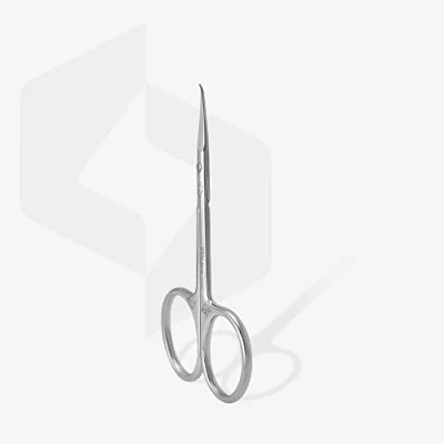 Image of STALEKS PRO Exclusive Professional Cuticle Scissors (Blade Length 23 mm) Magnolia Pattern SX 23/2m