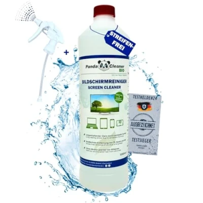 Image of PandaCleaner Alcohol Display Cleaner 1000 ml Spray Bottle TV LCD Monitor Screen Cleaning Protection &amp; Care (1000 Bottle)