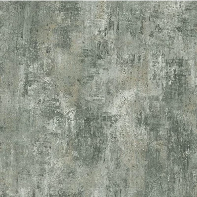 Image of SOPHIE LAURENCE Plain Distressed Stone Concrete Effect Cove Texture Feature Wallpaper Thick Heavy Duty Soild Paste The Paper Designer (Full Roll, Green)