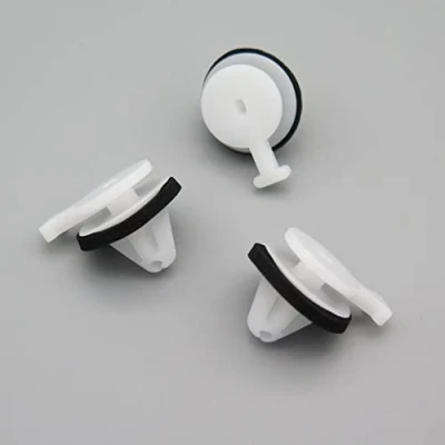 Image of VVO Fasteners White Plastic Exterior Windscreen/A Pillar Trim Clips for Land Rover Discovery, Range Sport, (Pack of 10)