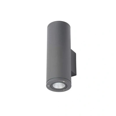 Image of Zink MIZAR 20W LED Outdoor Up and Down Wall Light Anthracite