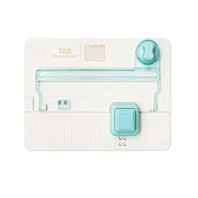 Image of We R Memory Keepers Tool Tab Punch Board, 10 x 12 6 cm