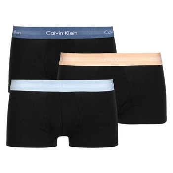 Image of Calvin Klein Underwear LOW RISE Trunk 3 PACK Pants, Men&#039;s, Size: XL, Black