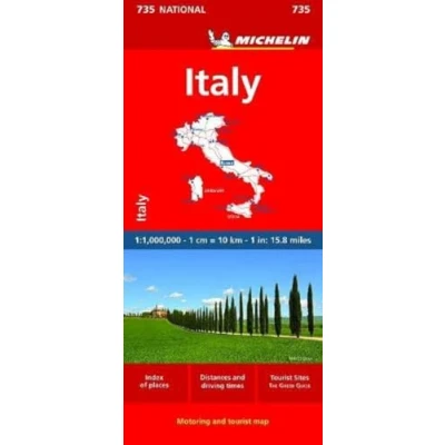 Image of Italy Michelin National Map 735