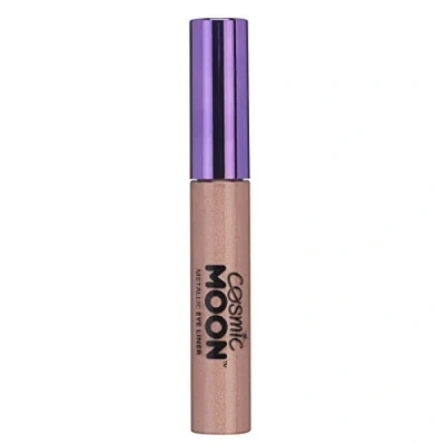 Image of Metallic Eyeliner Cosmic Moon Rose Gold Make up Eye Liner, Pearl Shimmer Shadow