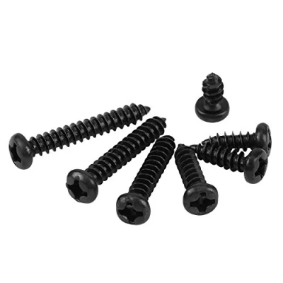 Image of 500pcs Screws M3 Stainless Steel 304/ Carbon Cross Drive Button Head Self Tapping Kits with Box (Carbon Steel)