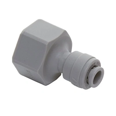 Image of DM Fit 1/4 Push to 3/4 BSP Tap Connector Compatible with John Guest Part C1320816FS (1)