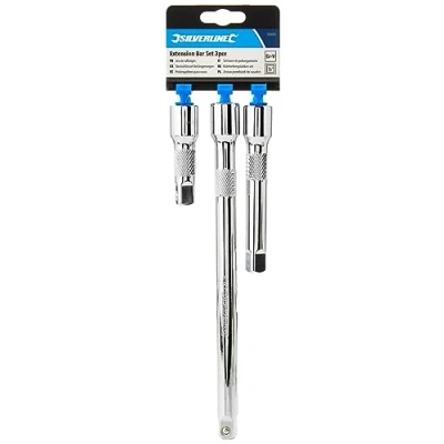 Image of Silverline Extension Bar Set 3pce 1/2&quot;