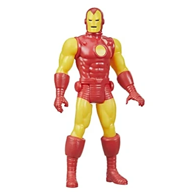 Image of Marvel Hasbro Legends 3.75 inch Scale Retro 375 Collection Iron Man Action Figure Toy F2656